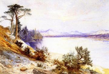 Head of the Yellowstone River Artwork by Thomas Moran