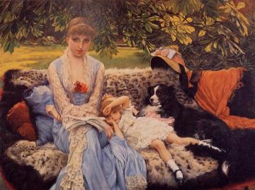 Quiet Artwork by James Tissot