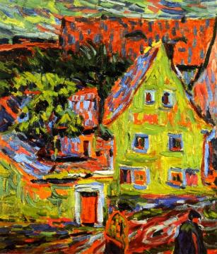 Green House Artwork by Ernst Ludwig Kirchner