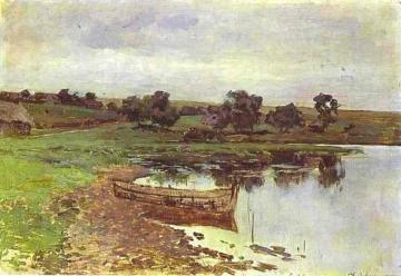 By the Riverside. Study Artwork by Isaac Ilich Levitan