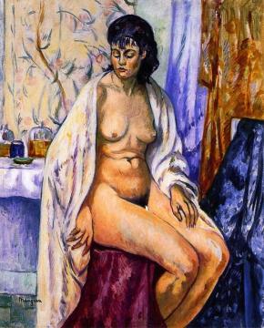 Nude In A Robe: The Czech Artwork by Henri Manguin