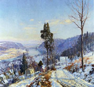 Road to the River Artwork by Edward Willis Redfield