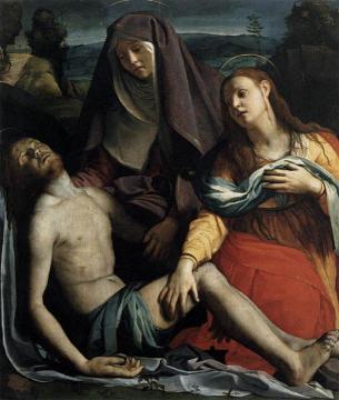 Pieta Artwork by Agnolo Bronzino