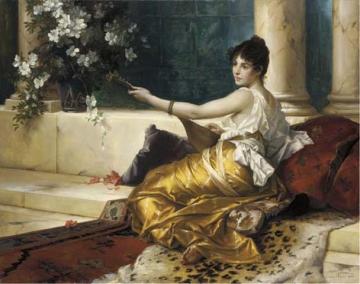 The Mandolin Player Artwork by Conrad Kiesel