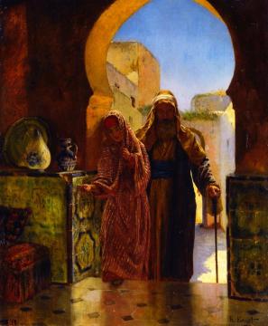 A Helping Hand Artwork by Rudolf Ernst