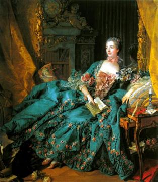 Portrait Of Madame De Pompadour Artwork by Francois Boucher