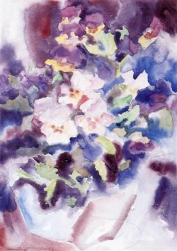 Pansies Artwork by Charles Demuth