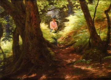 The Forest Path Artwork by Joseph Farquharson