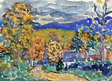 Autumn In New England Artwork by Maurice Prendergast