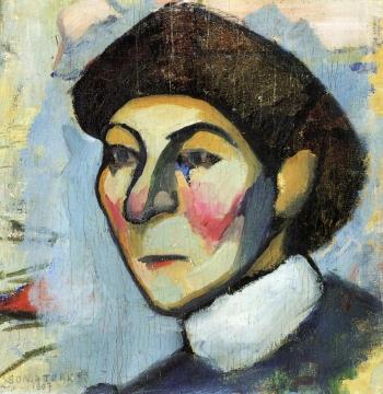 Portrait of Philomene Artwork by Sonia Delaunay