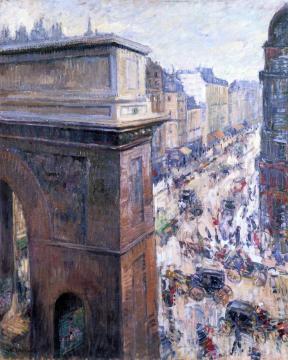 Saint-Denis Gate Artwork by Nicolas Tarkhoff