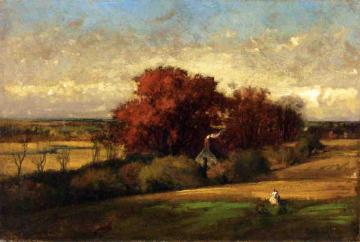 The Old Oak Artwork by George Inness