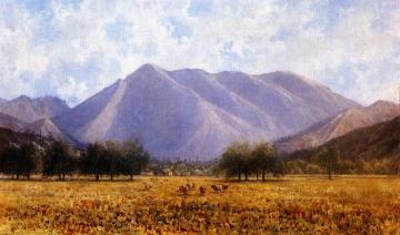 Mount Saint Helena From Knight's Valley Artwork by Lorenzo Palmer Latimer