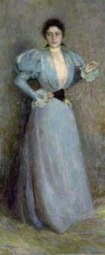 Portrait of Madame Piettre Artwork by Henri Le Sidaner