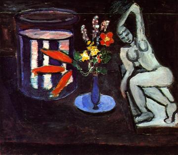 Goldfish Artwork by Henri Matisse
