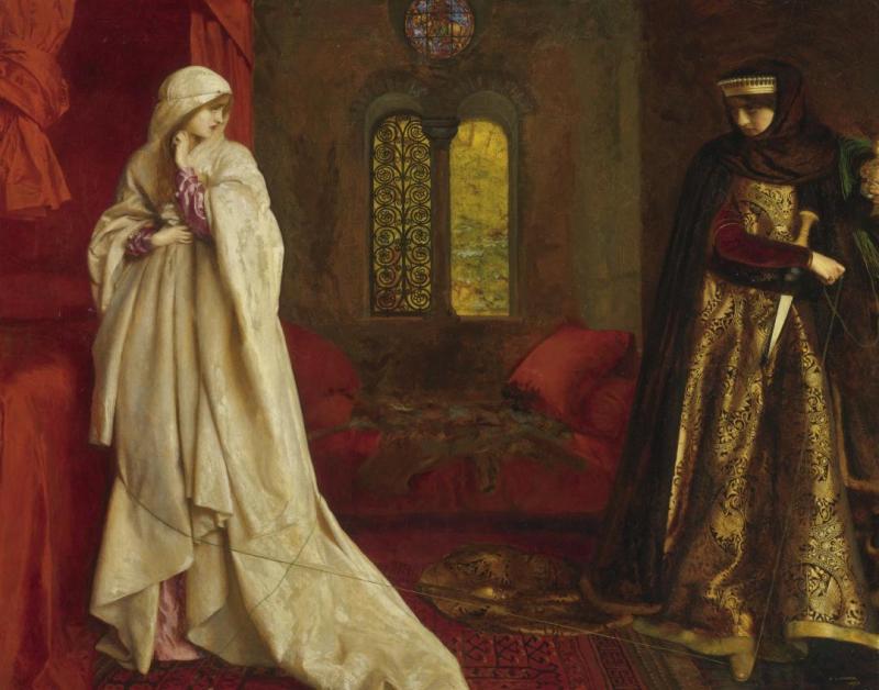 Fair Rosamund And Eleanor Artwork by Frank Cadogan Cowper