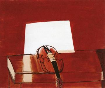 The Red Violin Artwork by Raoul Dufy