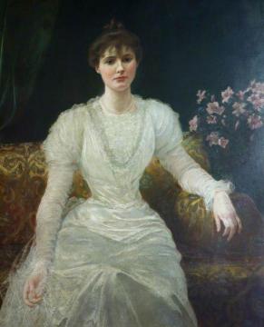 The Artist's Daughter Artwork by Frederick Goodall