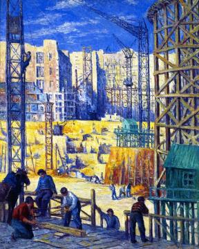 Building - Quai De Passy Artwork by Maximilien Luce