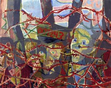 Prisoners Of War Artwork by Otto Dix