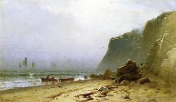 Lifting Fog, Grand Manan Artwork by Alfred Thompson Bricher