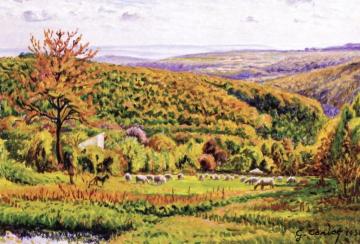 Landscape Artwork by Gustave Cariot