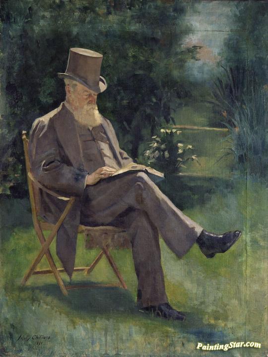 Hugh Culling Eardley Childers, 1891 Artwork by Milly Childers
