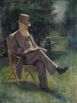 Hugh Culling Eardley Childers, 1891 Artwork by Milly Childers