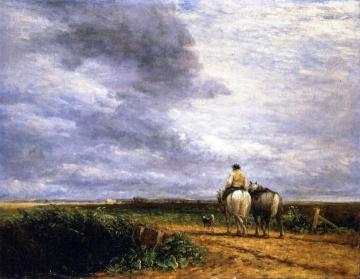 Going to the Hayfield Artwork by David Cox