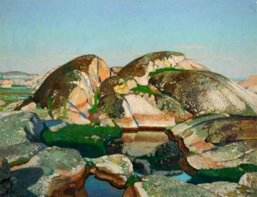 Rock Formation, Nova Scotia, Canada Artwork by Stanley Royle