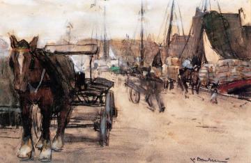 At The Harbour Artwork by Floris Arntzenius