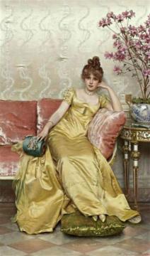 Reverie Artwork by Charles Joseph Frederick Soulacroix
