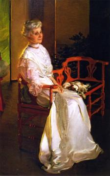 Mrs. Richard Low Divine, Born Susan Sophia Smith Artwork by Cecilia Beaux