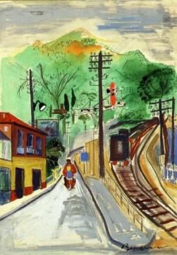 Road To Monaco Artwork by Ludwig Bemelmans