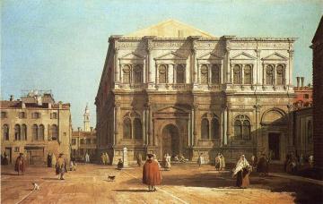 Campo San Rocco Artwork by Giovanni Antonio Canal