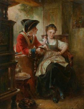 Love Sonnets Artwork by Robert Alexander Hillingford