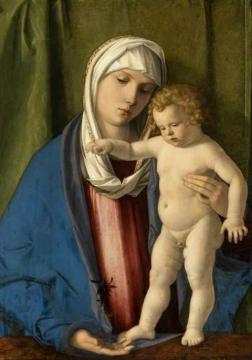 Virgin And Child Artwork by Giovanni Bellini