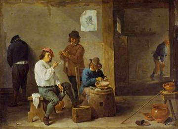 The Smokers Artwork by David Teniers II