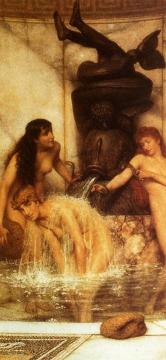 Stirgils And Sponges Artwork by Sir Lawrence Alma Tadema