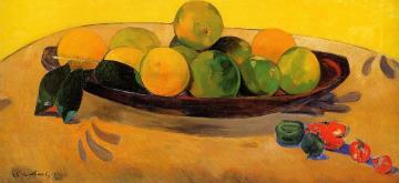 Still Life With Tahitian Oranges Artwork by Paul Gauguin