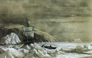 Locked In - Baffin Bay Artwork by William Bradford