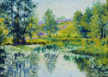 The Marsh Artwork by Ivan Kulikov