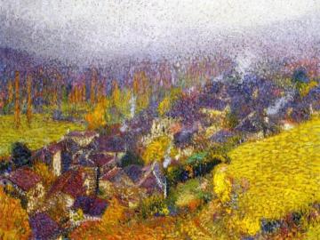 Automne sur la Bastide du Vert Artwork by Henri Martin