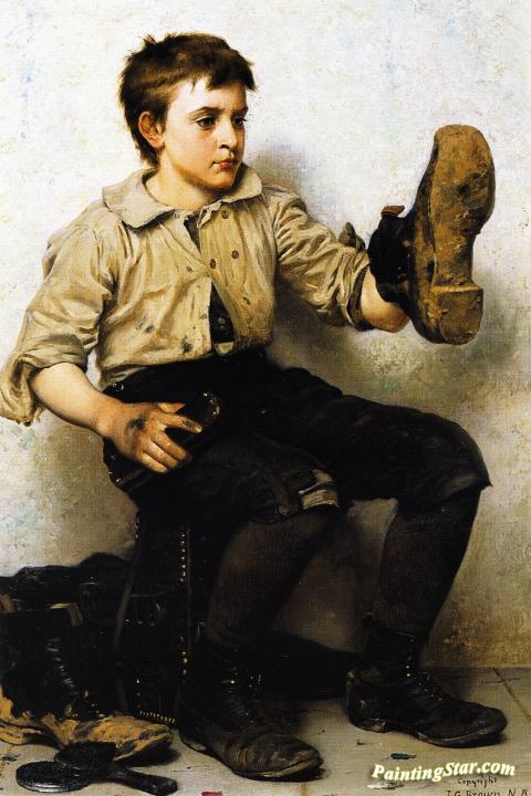 Jersey Mud Artwork by John George Brown