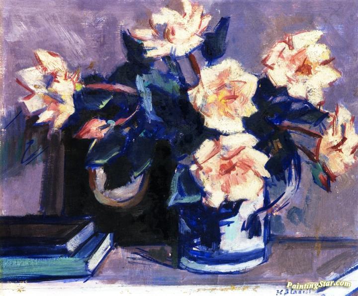 Roses Artwork by Francis Campbell Boileau Cadell