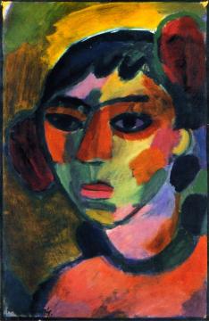 Portrait Artwork by Alexej Jawlensky