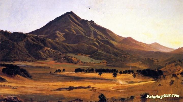 Mount Tamalpais From San Rafael Artwork by Gilbert Munger