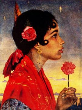 Clavelina, The Gypsy Artwork by George Owen Wynne Apperley