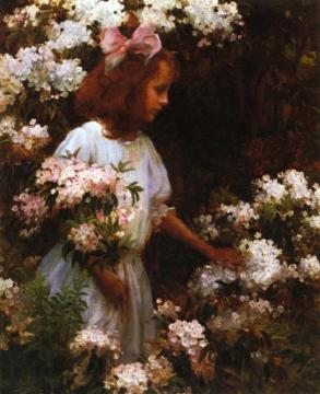 Jane Huntington McKelvey Artwork by Charles Courtney Curran