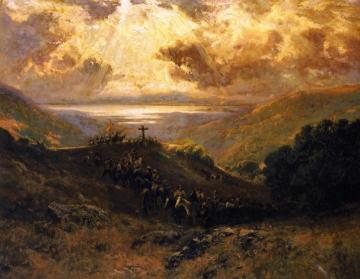 Discovery Of San Francisco Bay Artwork by William Keith